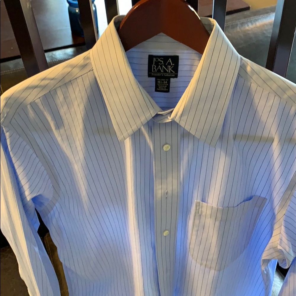 Jos. A Bank Dress shirt 15 1/2 x 34